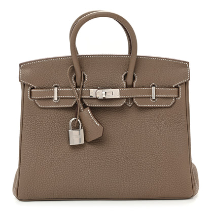 Hermes Togo Birkin 25 Etoupe 1 of 14