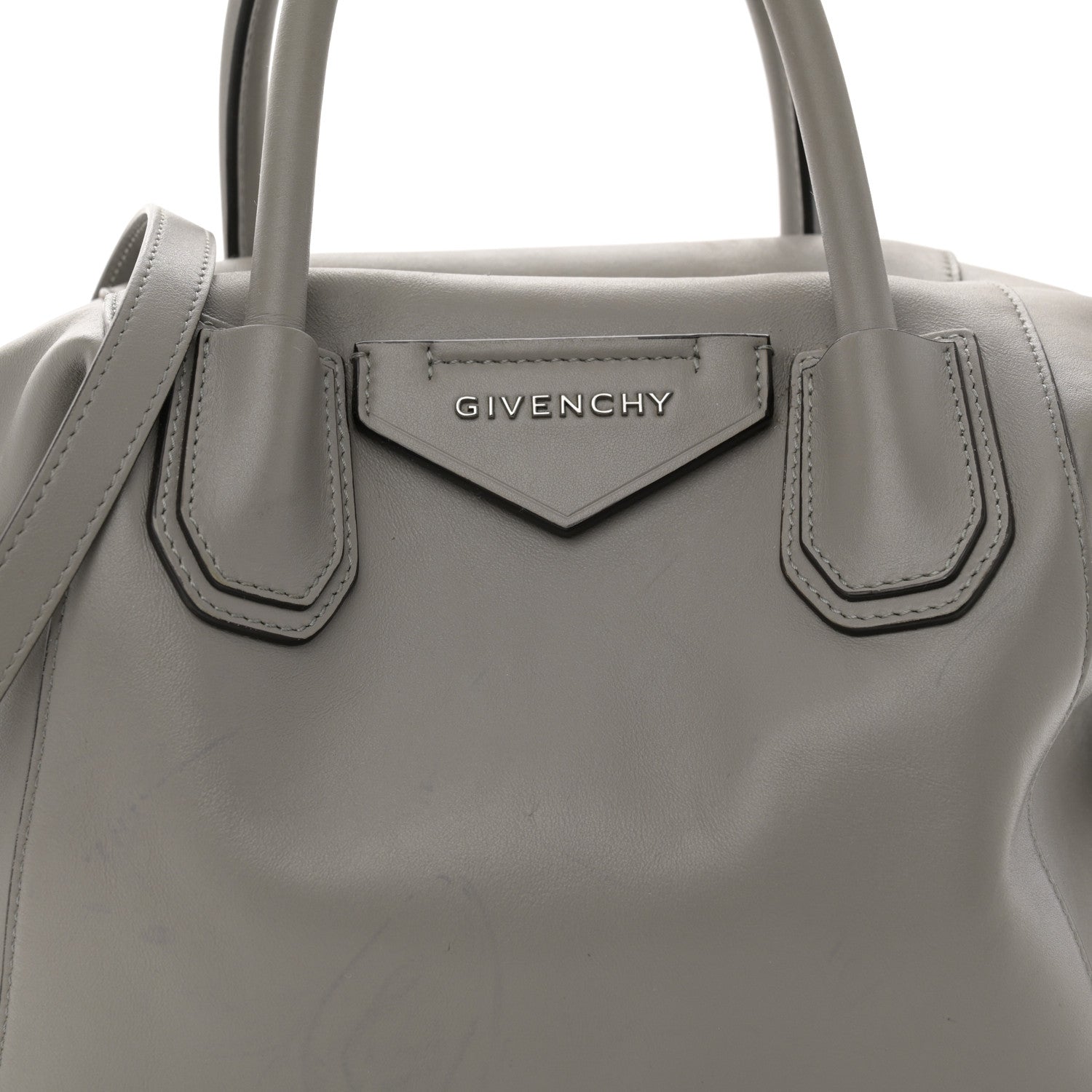 Givenchy Calfskin Small Soft Antigona Pearl Grey 8 of 13
