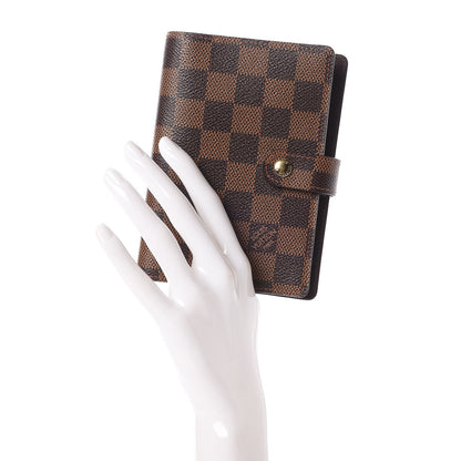 Louis Vuitton Damier Ebene Small Ring Agenda Cover 2 of 7