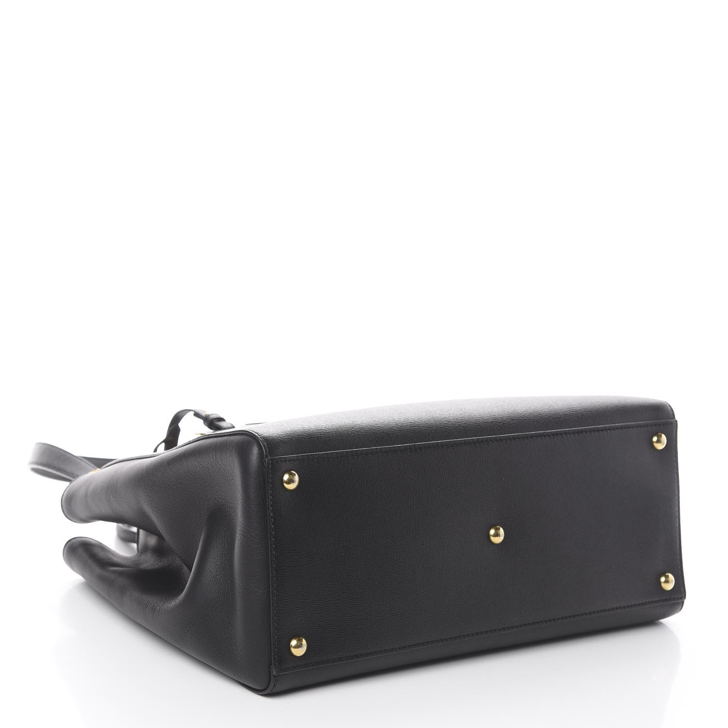 Fendi Vitello Elite Regular 2Jours Tote Black 3 of 8