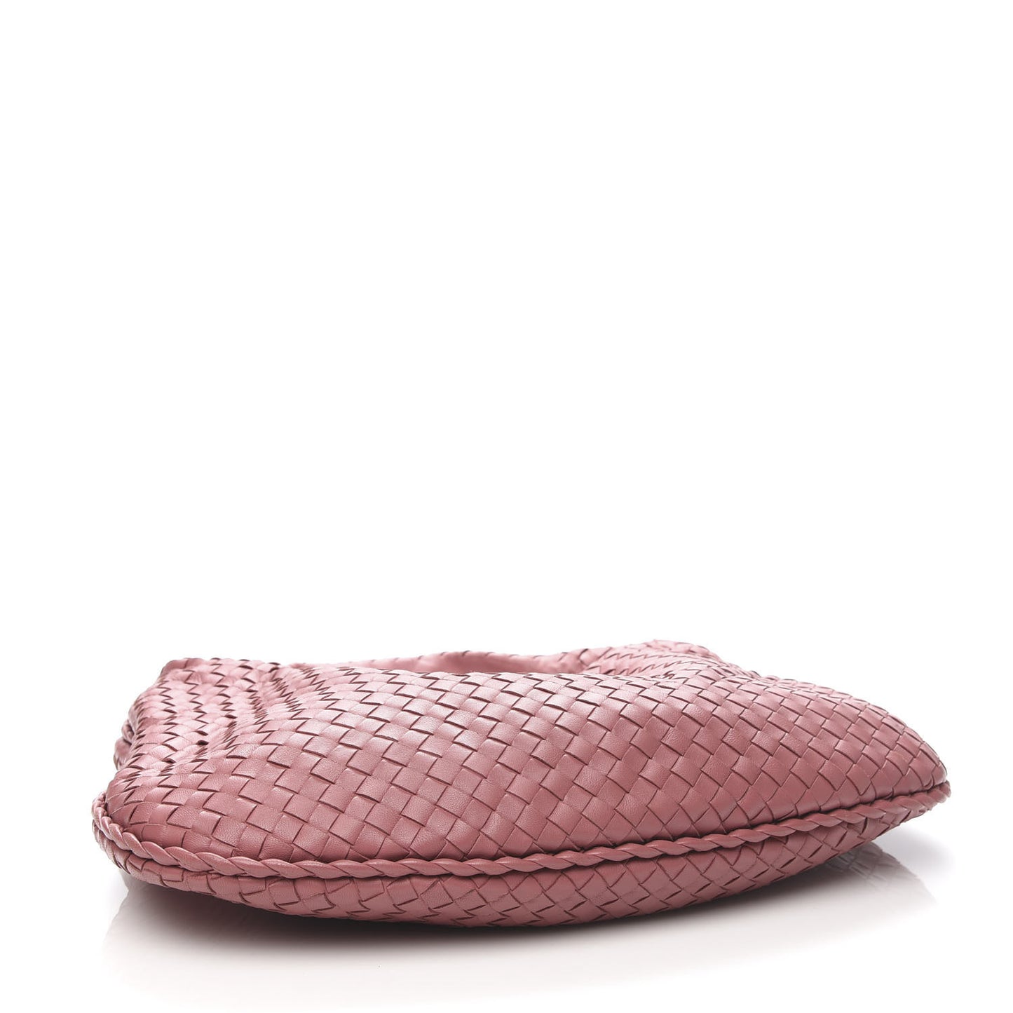 Nappa Intrecciato Medium Veneta Hobo Quarzo