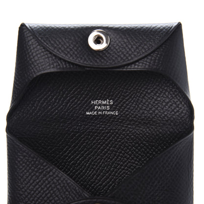 Hermes Epsom Bastia Coin Purse Black 5 of 7