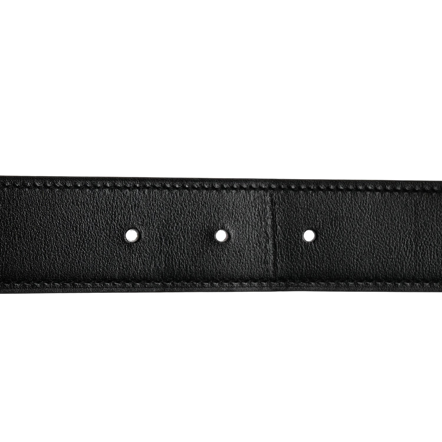 Hermes Box Togo 32mm Martelee H Belt 90 Black Etain 5 of 7