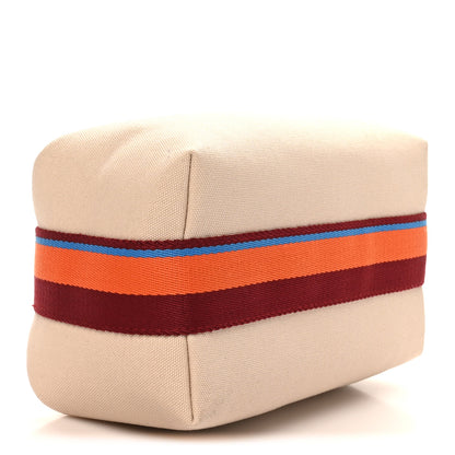 Hermes Cotton Canvas H Pavillon Small Bride-A-Brac Pouch Naturel 4 of 7