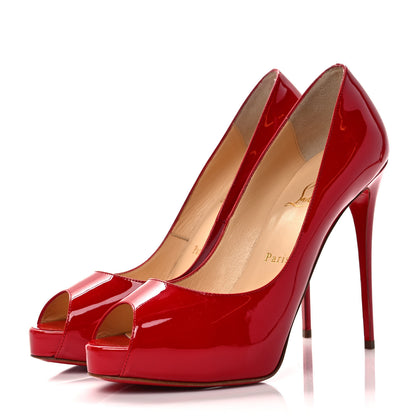 Christian Louboutin Patent New Very Prive 120 Pumps 39 Oeillet 3 of 8