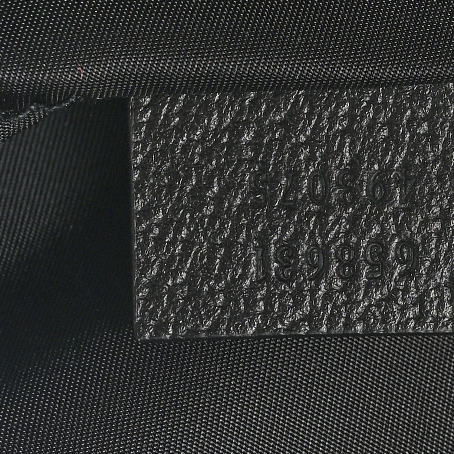 Gucci Econyl Nylon Monogram Off The Grid Sling Backpack Black 7 of 10