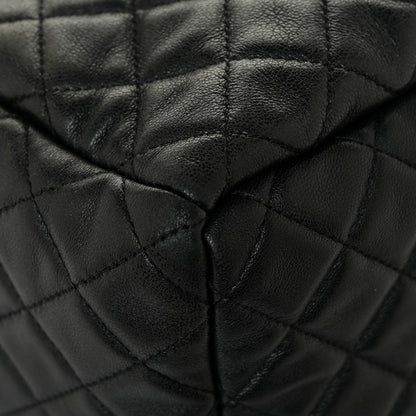 Chanel Lambskin Quilted Mini CC Chain Bucket Bag Black 12 of 16
