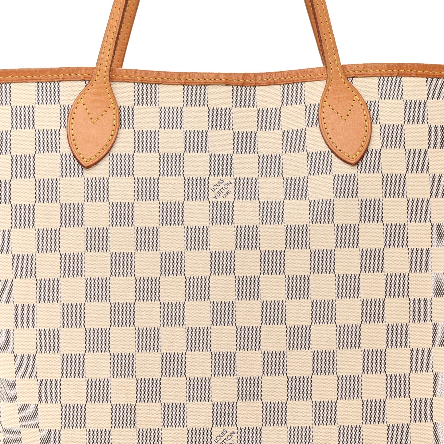 Damier Azur Neo Neverfull MM Rose Ballerine