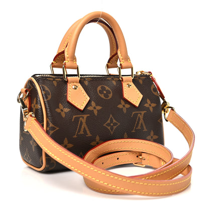 Louis Vuitton Monogram Nano Speedy Bandouliere 3 of 10