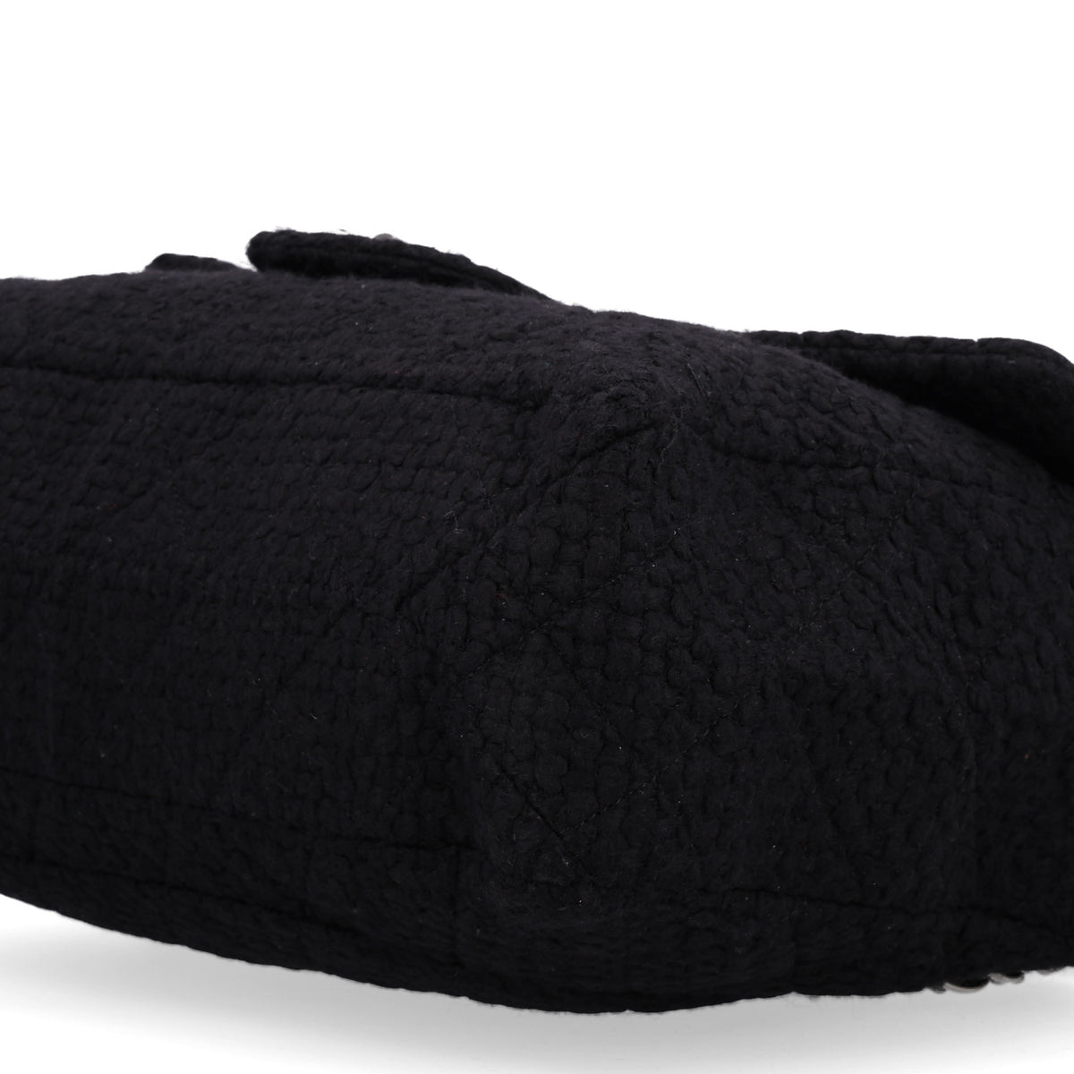 Chanel Wool Quilted XXL Reissue Flap Black 11 of 11