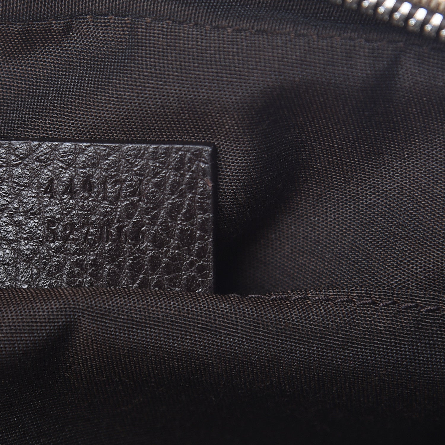 Gucci Monogram Belt Bag Dark Brown 7 of 10