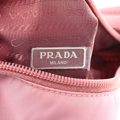 Prada Tessuto Nylon Saffiano Mini Re-Edition 2000 Bag Rosa 6 of 9