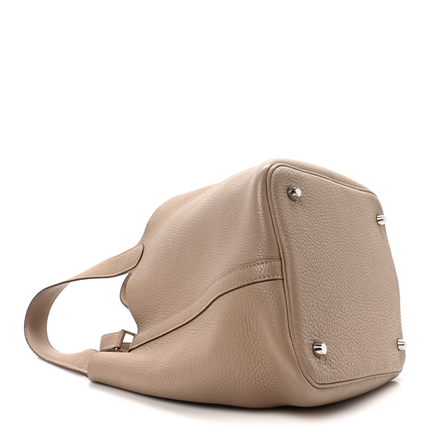 Hermes Taurillon Clemence Picotin Lock 22 MM Argile 1722157