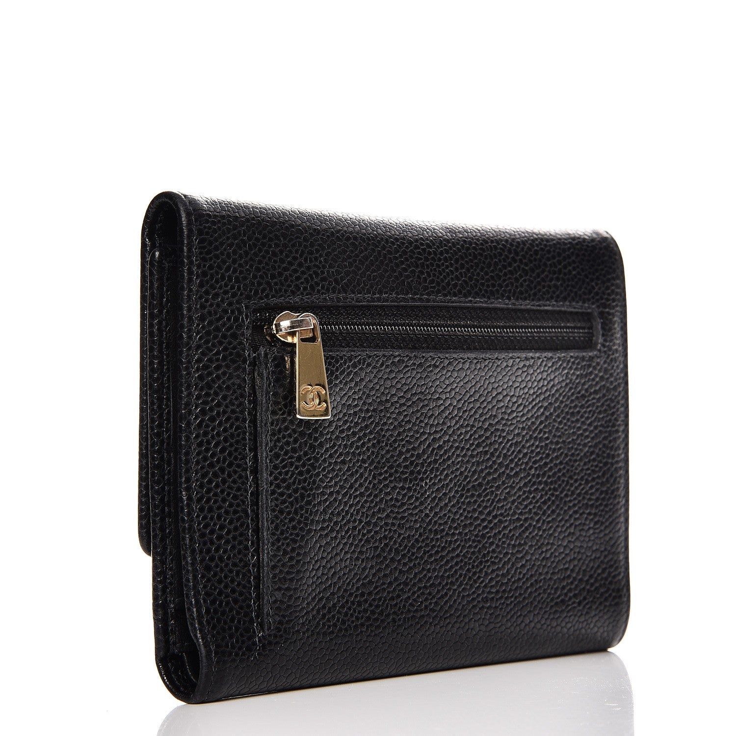 Chanel Caviar Timeless CC Wallet Black 3 of 9