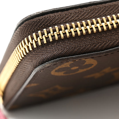 Louis Vuitton Monogram Clemence Wallet Fuchsia 10 of 11