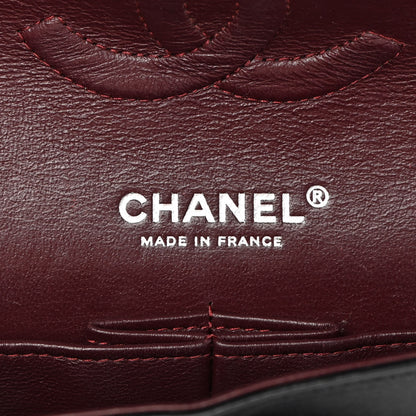 Chanel Lambskin Quilted Medium Double Flap Black 6 of 21