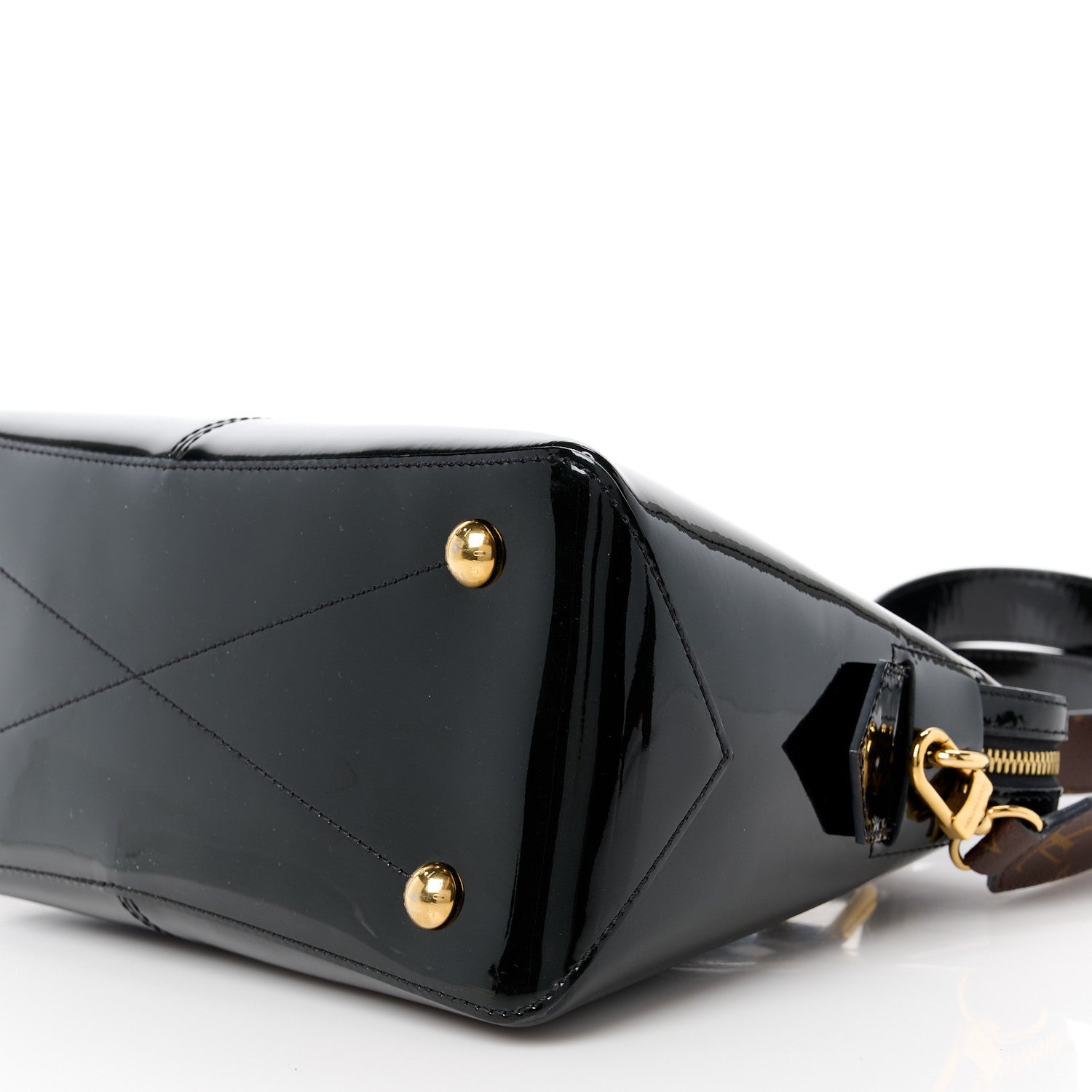 Louis Vuitton Patent Calfskin Miroir Tote Black 11 of 11