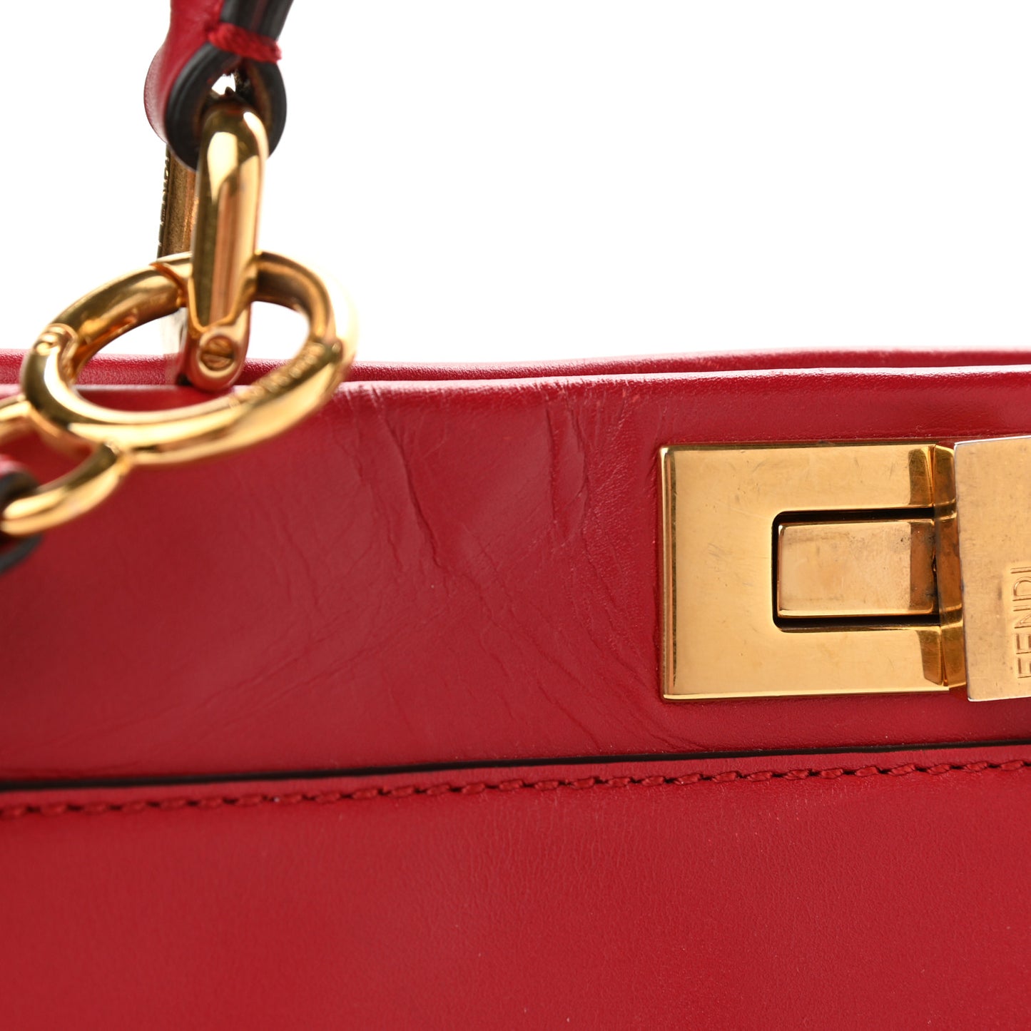 Vitello Morgan Fabric Jacquard Pequin Medium Peekaboo Iconic Satchel Mattone Tobacco Black