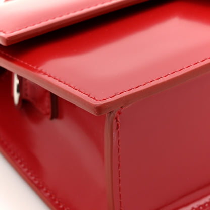 Jacquemus Glazed Calfskin Le Grand Bambino Red 10 of 11