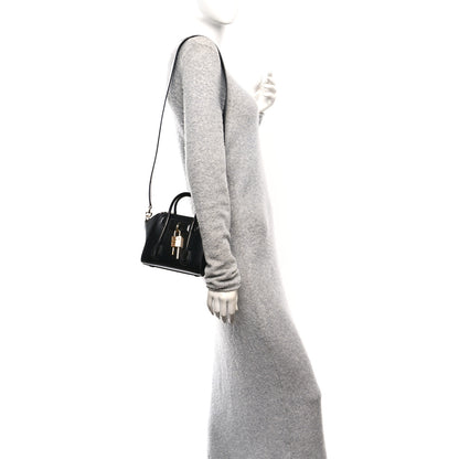 Givenchy Box Calfskin Mini Lock Antigona Shoulder Bag Black 2 of 9