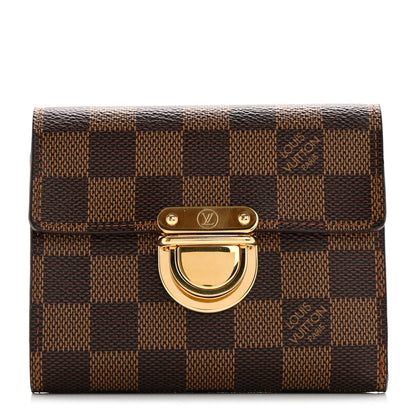 Louis Vuitton Damier Ebene Koala Compact Wallet 1 of 11