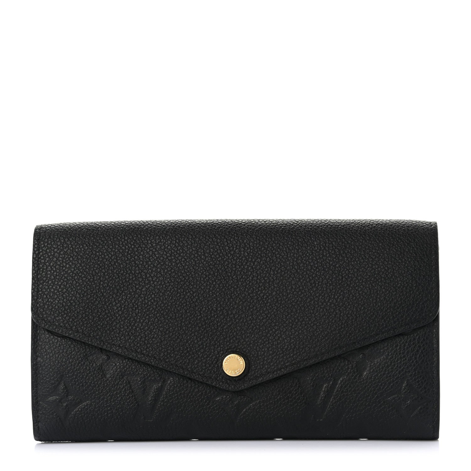 Louis Vuitton Empreinte Sarah Wallet NM Black 1 of 7