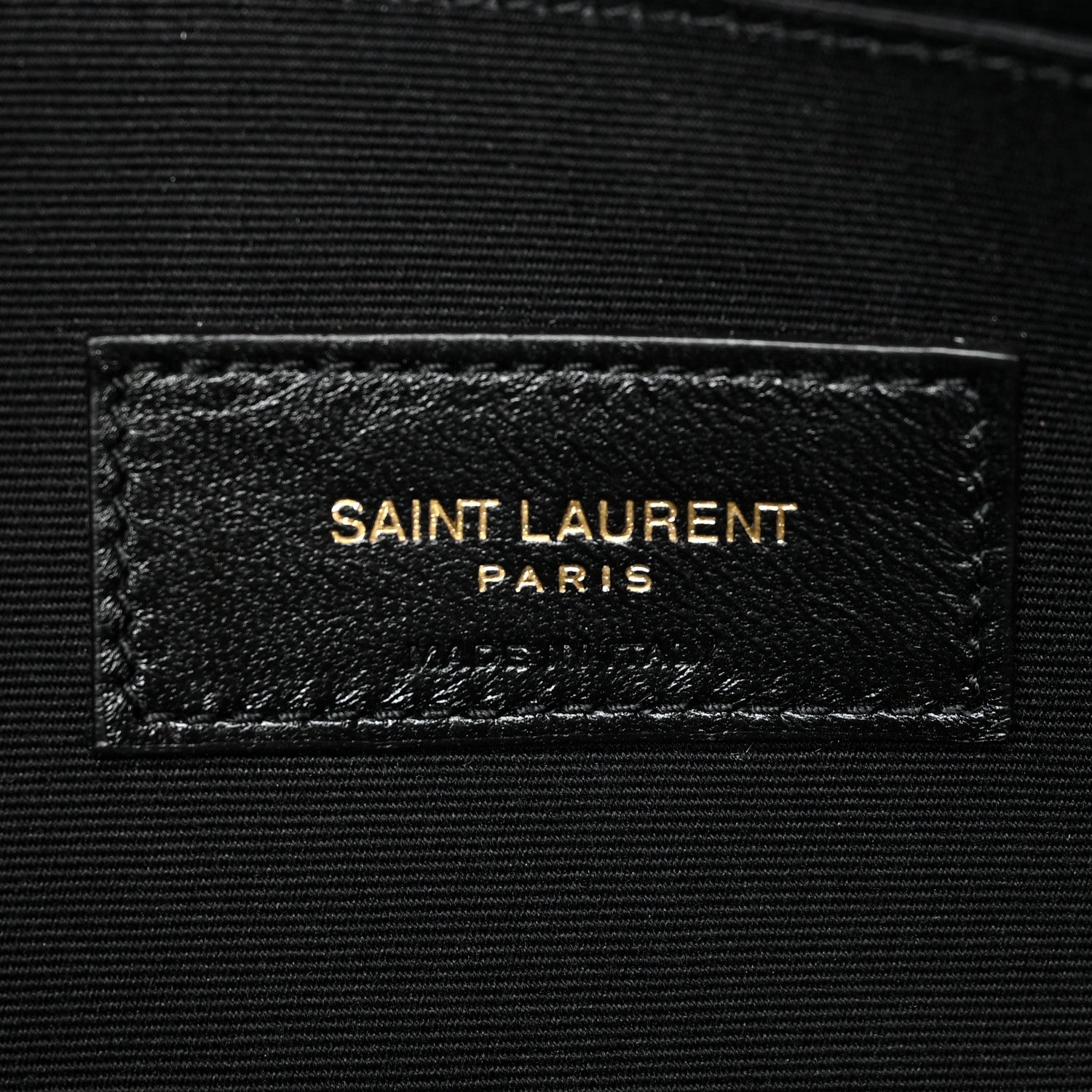 Saint Laurent Calfskin Matelasse Monogram Cassandre Tablet Pouch Rouge Legion 6 of 8