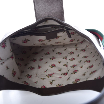 Gucci GG Supreme Monogram Web Medium Dionysus Hobo Brown 5 of 9