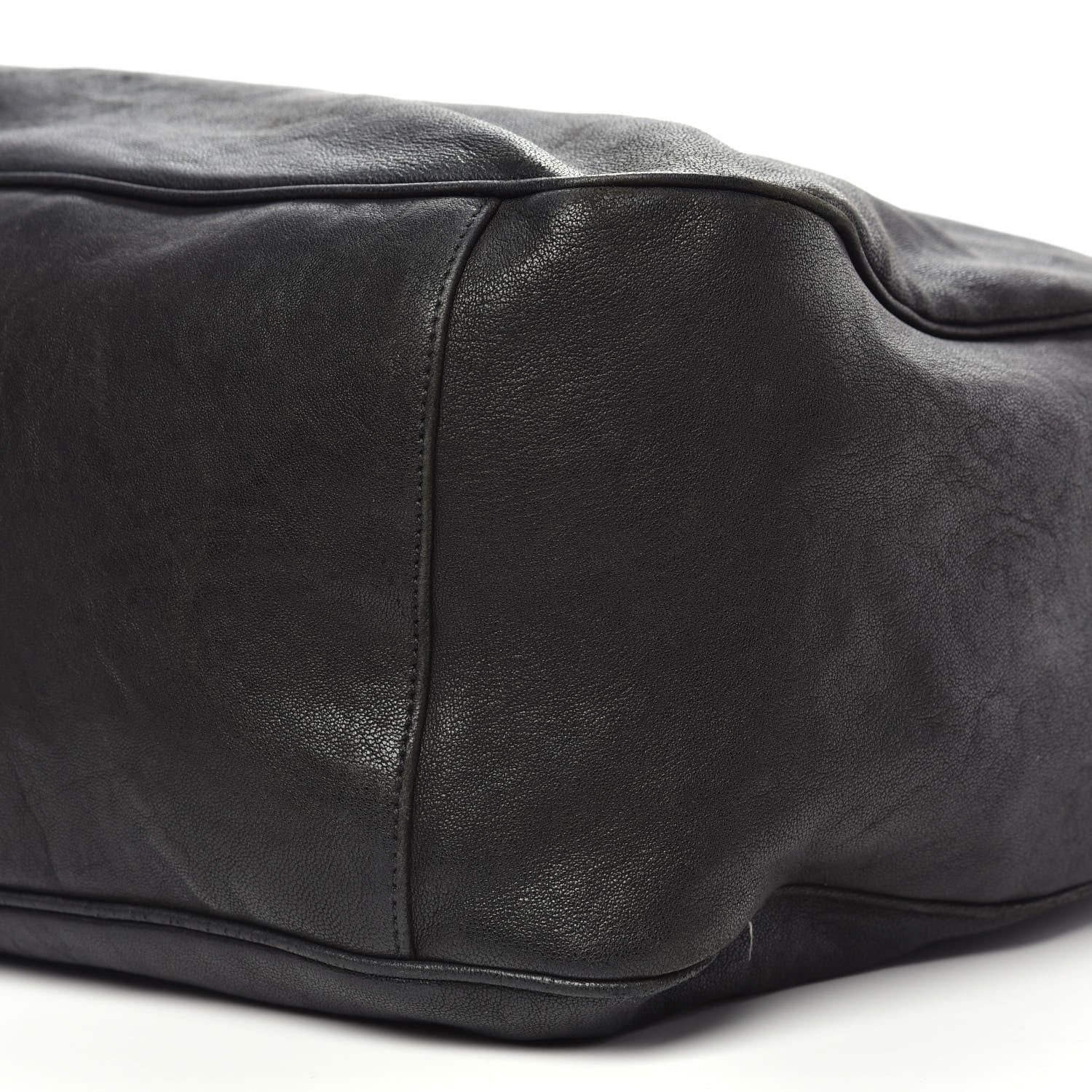 Saint Laurent Sheepskin Large Roady Hobo Black 9 of 13