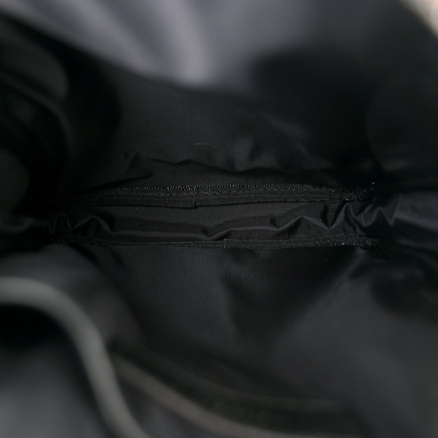 Nylon Logo Kieran Shoulder Bag Black