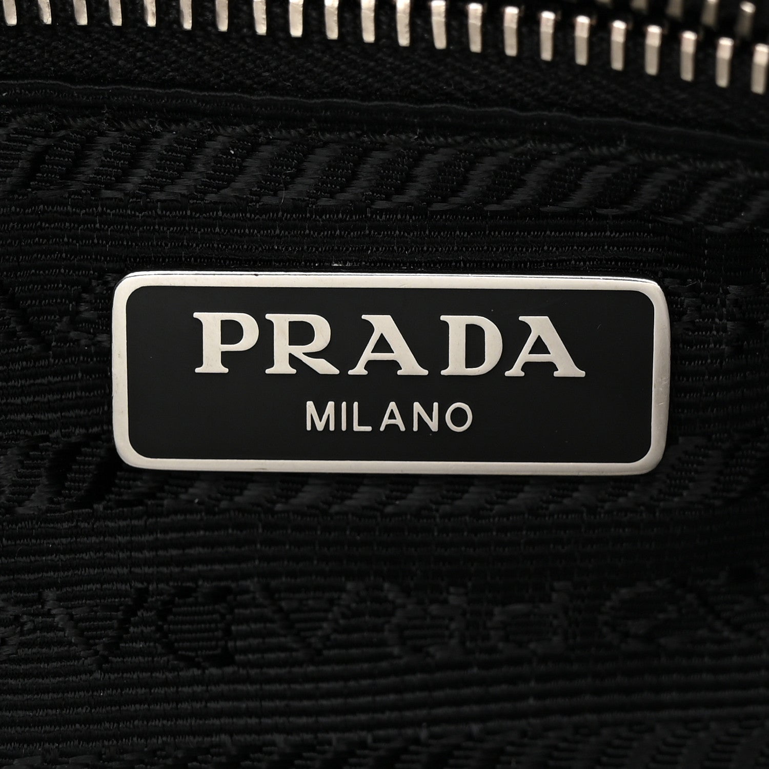Prada Nylon Tessuto Impuntu Quilted Crossbody Bag Black 6 of 10