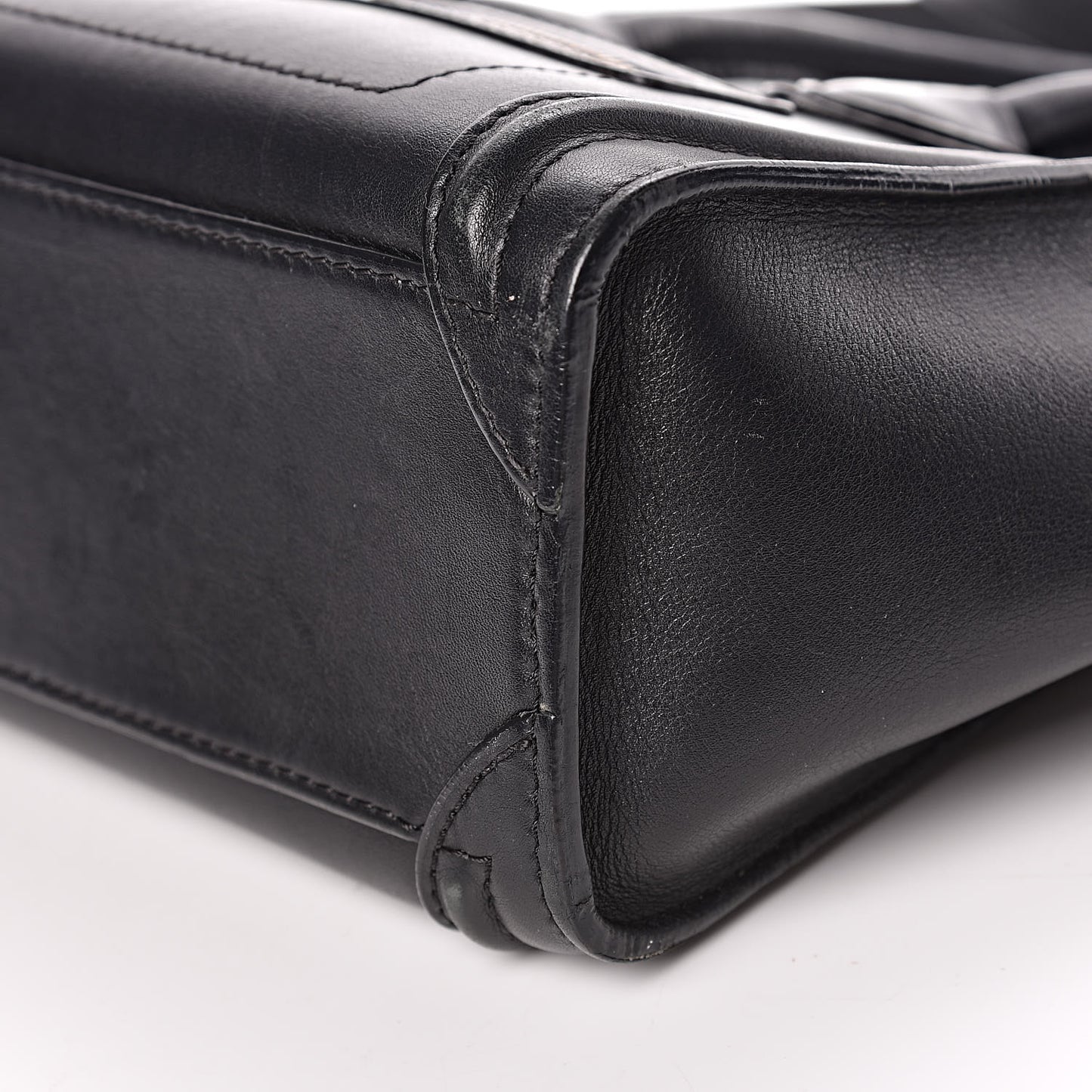 Smooth Calfskin Nano Luggage Black