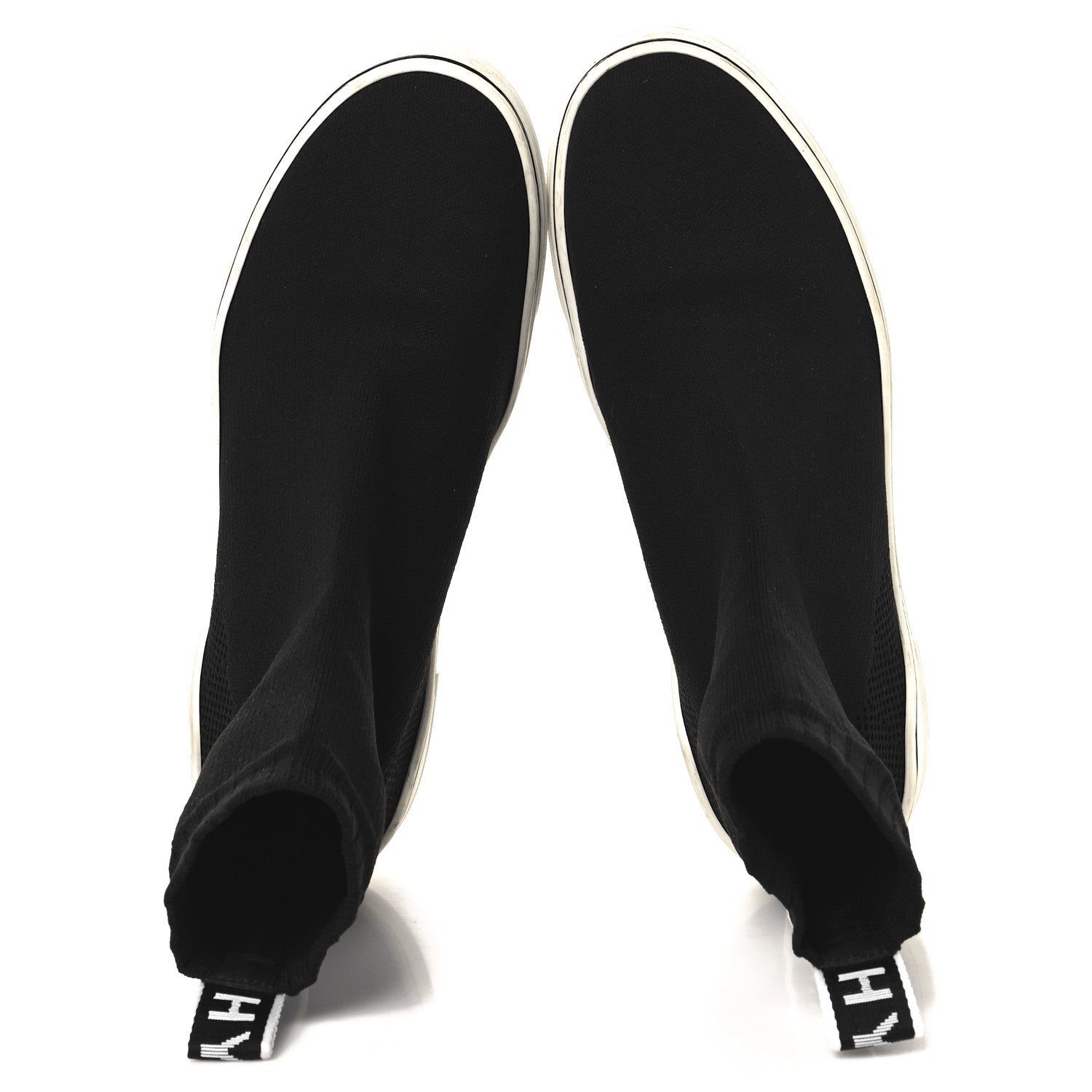 Givenchy Technical Canvas Knit Mens George V Sock Sneakers 40 Black 2 of 7