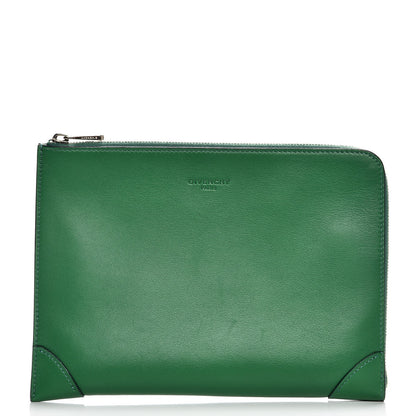 Givenchy Lambskin Medium Lucrezia Clutch Emerald 1 of 7