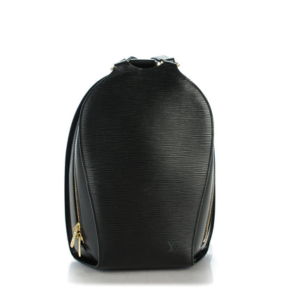 Louis Vuitton Epi Mabillon Backpack Black 1 of 7