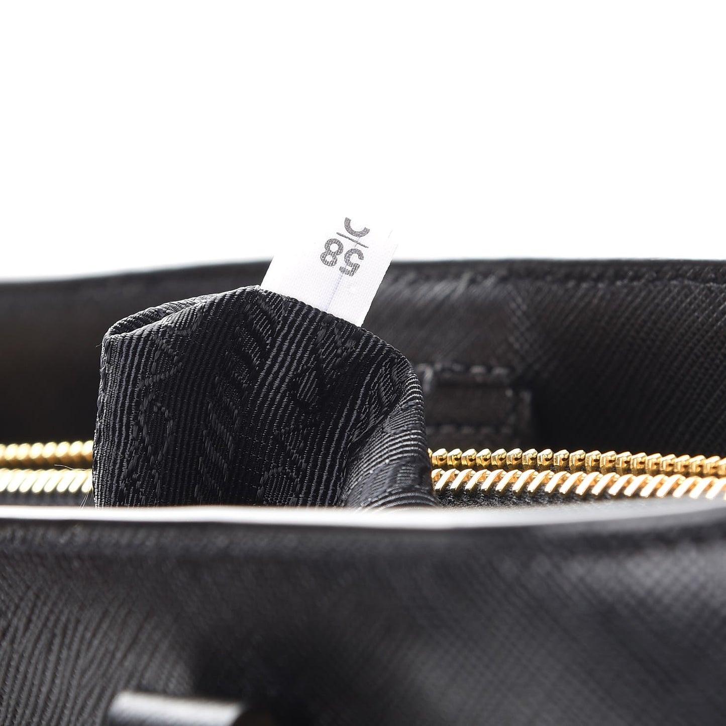 Saffiano Lux Small Tote Nero Black