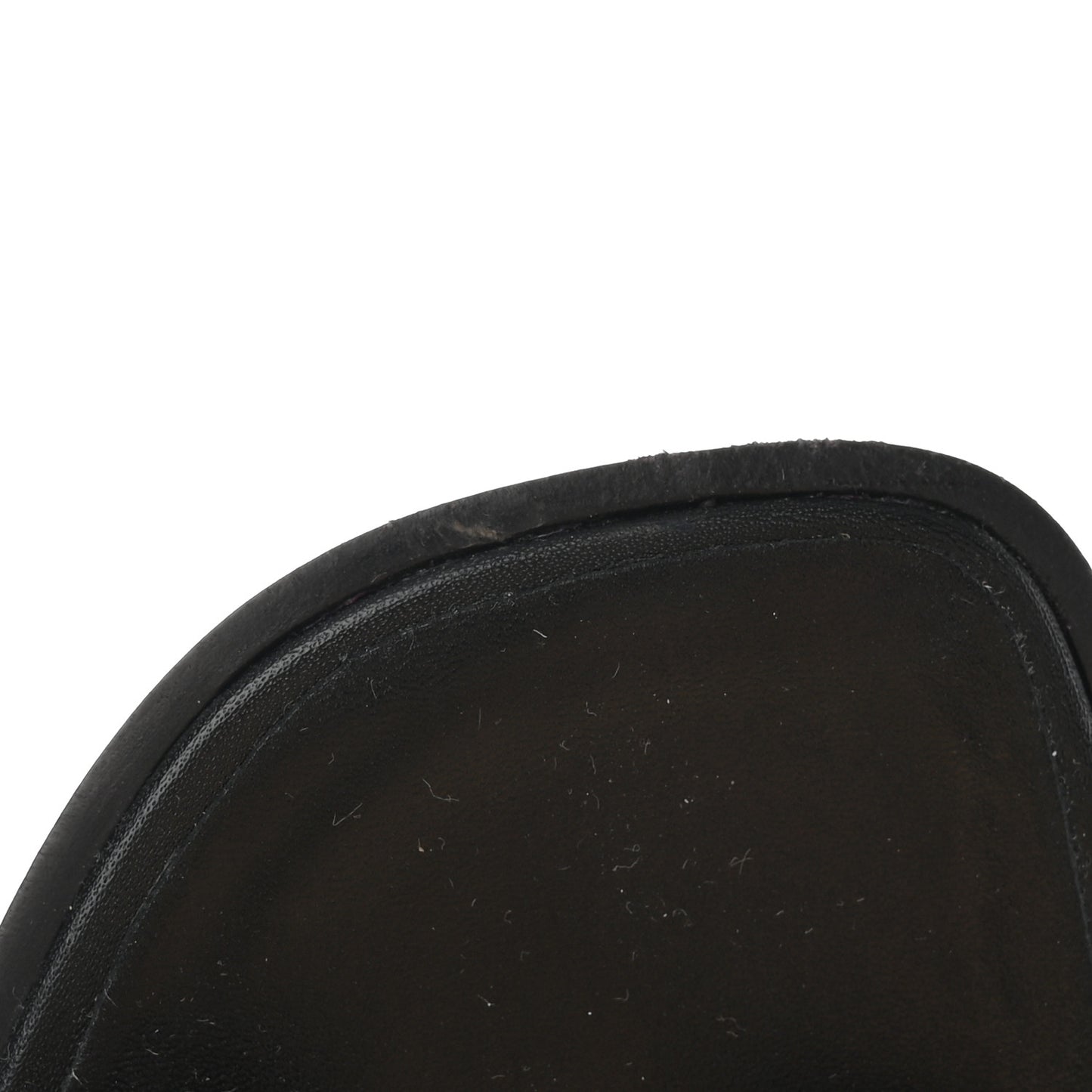 Box Calfskin Oran Sandals 38 Black