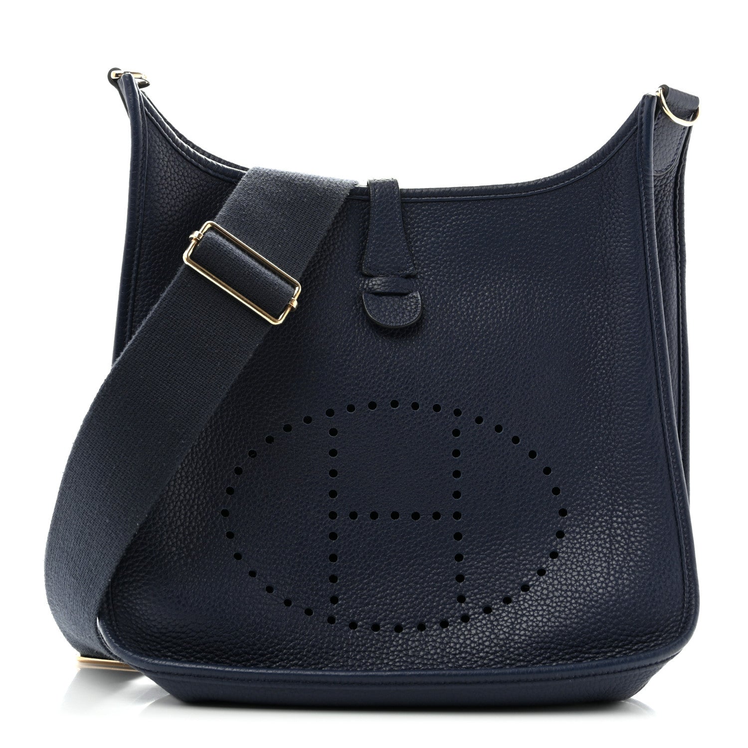 Hermes Taurillon Clemence Amazone Evelyne III GM Bleu de Galice 1 of 14
