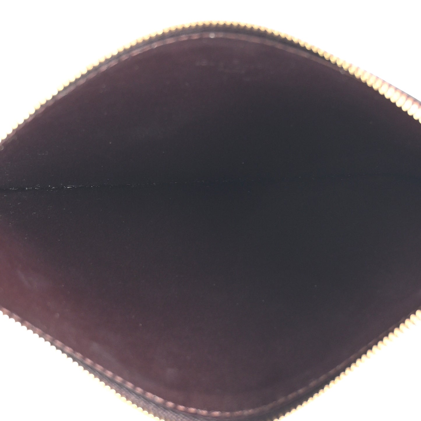 Vernis Felicie Chain Wallet Zippered Insert Amarante