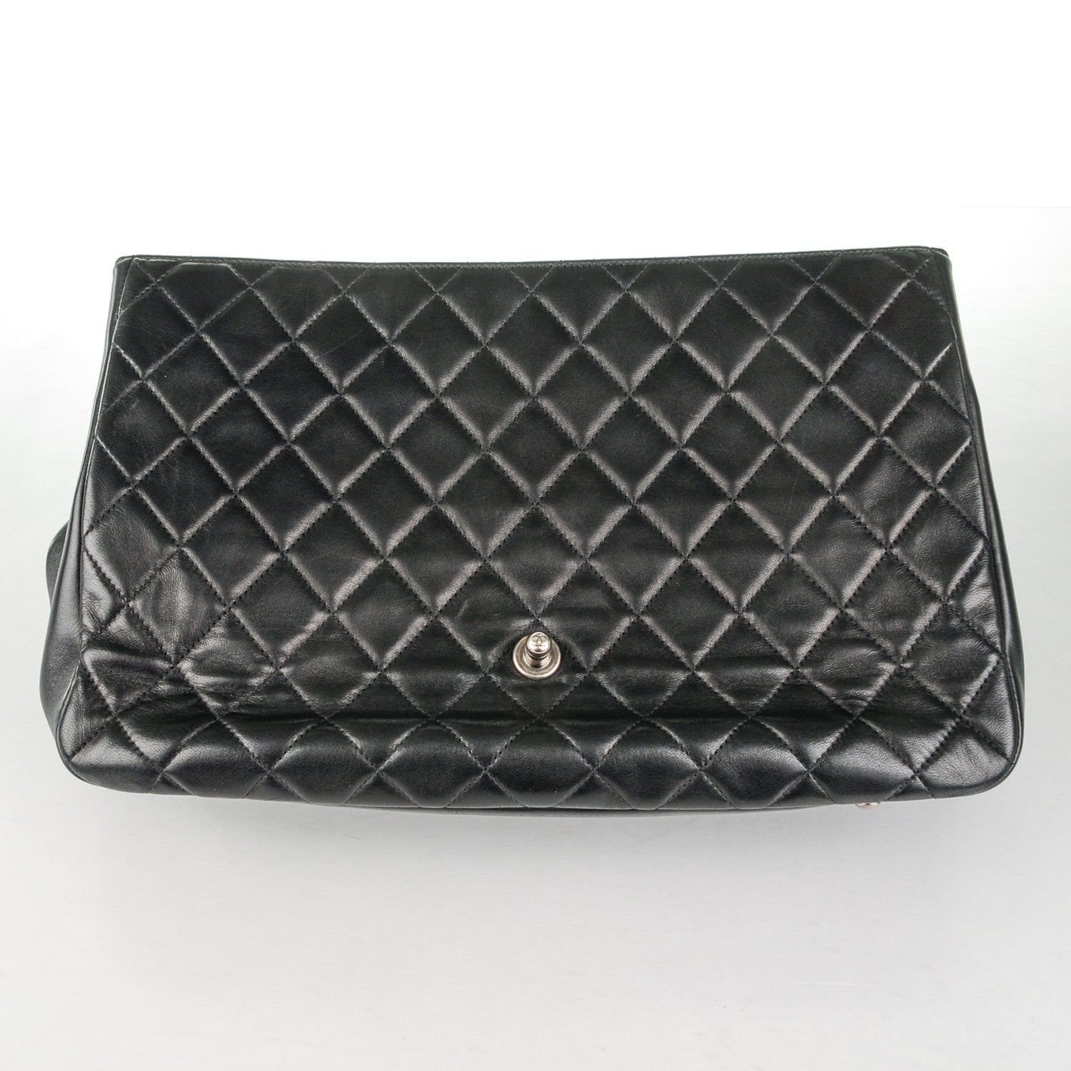 Chanel Lambskin Quilted Large Antik Boy Flap Black 9 of 10