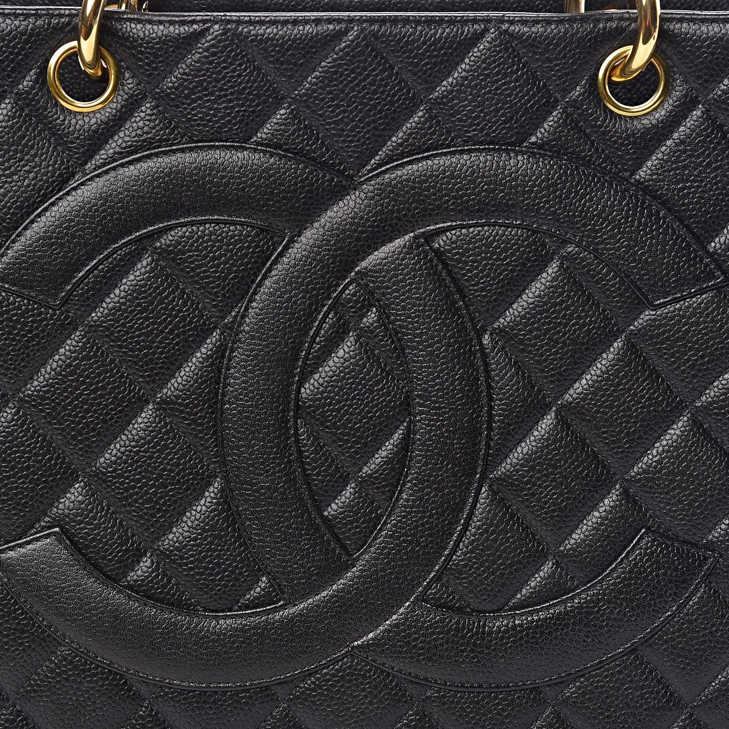 Chanel Caviar Quilted Timeless CC Tote Black 10 of 13