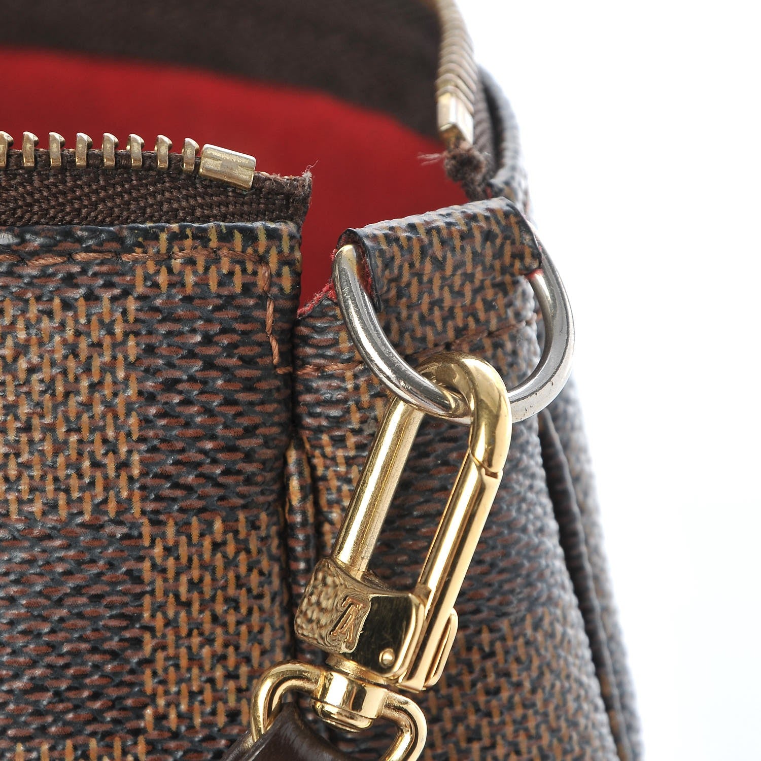 Louis Vuitton Damier Ebene Pochette Accessories 9 of 11