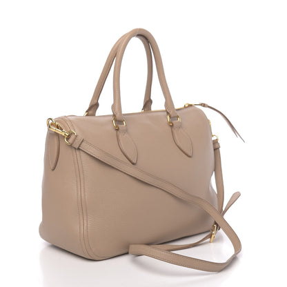 Prada Vitello Phenix Satchel Cammeo 2 of 15