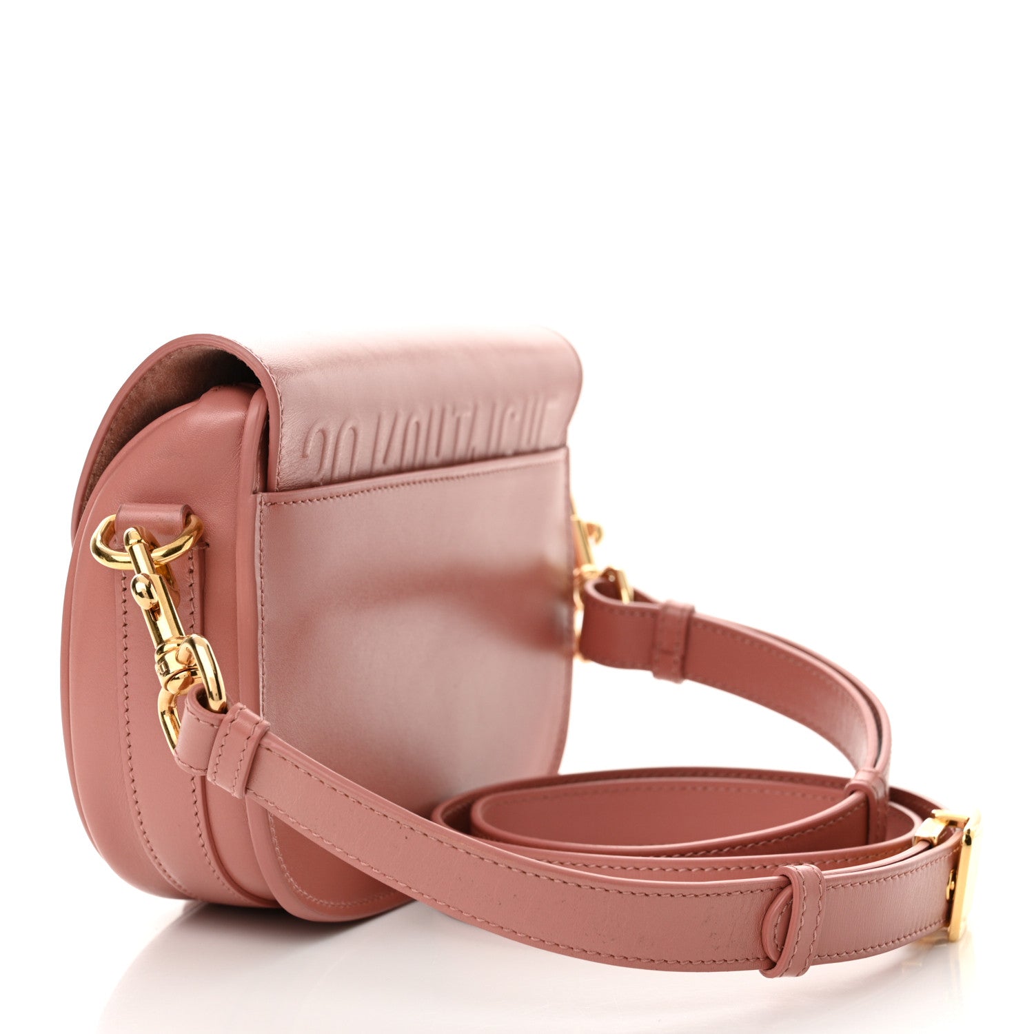 Christian Dior Box Calfskin Small Bobby Flap Dark Nude 3 of 13