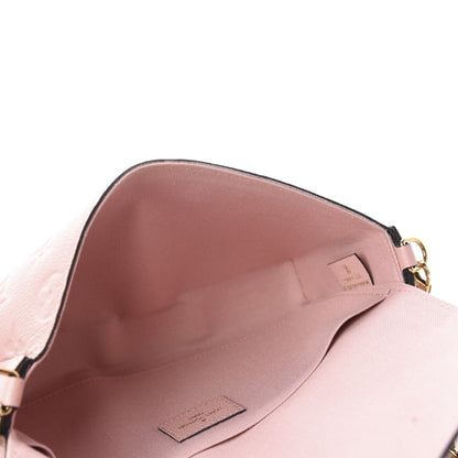 Louis Vuitton Empreinte Pochette Felicie Chain Wallet Rose Poudre 4 of 13
