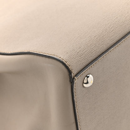 Fendi Vitello Elite Regular 2Jours Tote Tortora 12 of 17