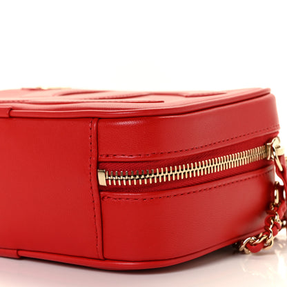 Chanel Lambskin CC Mania Camera Case Red 8 of 8