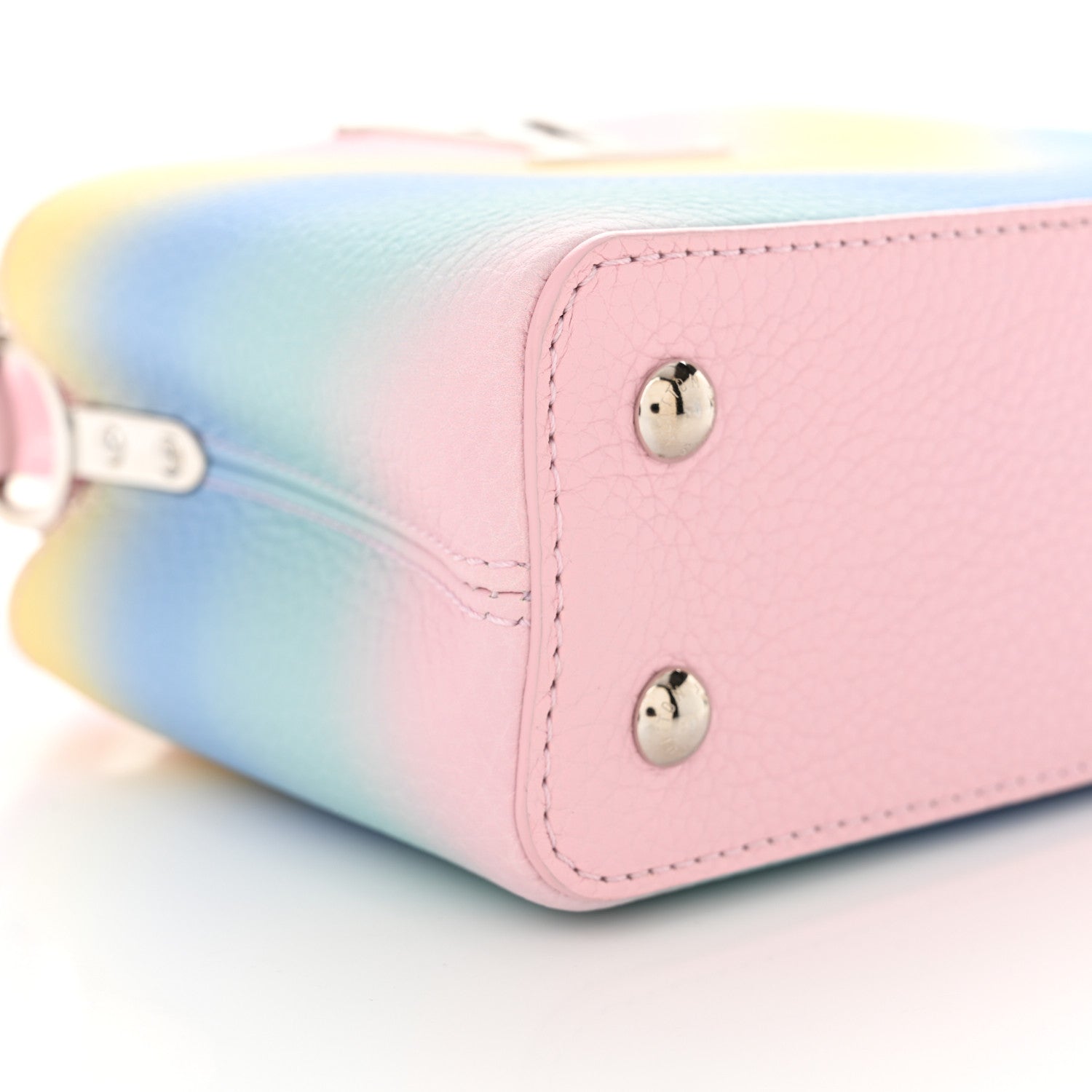 Louis Vuitton Taurillon Mini Degrade Rainbow V Capucines 9 of 11