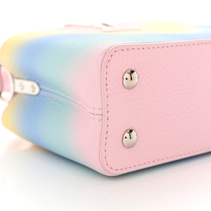 Louis Vuitton Taurillon Mini Degrade Rainbow V Capucines 9 of 11
