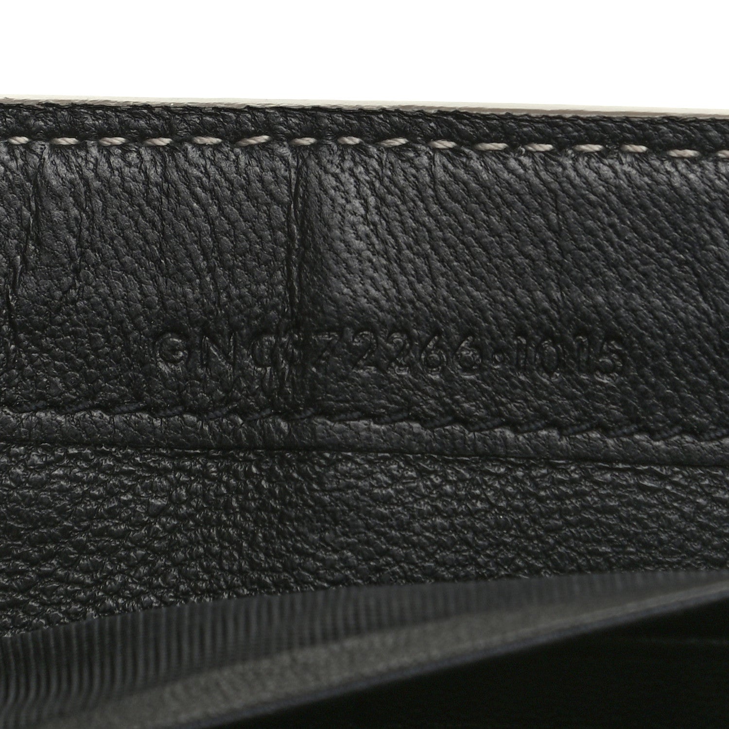 Saint Laurent Metallic Calfskin Classic Monogram Cassandre Wallet Silver 8 of 10
